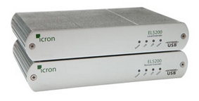 EL5100 KVM延长器 高清DVI+USB2.0延长可达100米